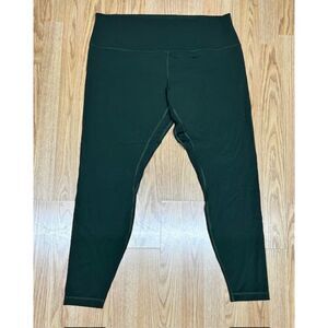 Sz 18 - Lululemon Align Pant 28" - DARK OLIVE -EUC